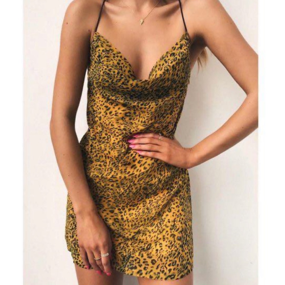 Tiger mist leopard dress